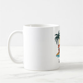 Caneca De Café Tropic Mood Sunset Hammock Mug