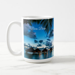 Caneca De Café Tropical Bora Bora Mug