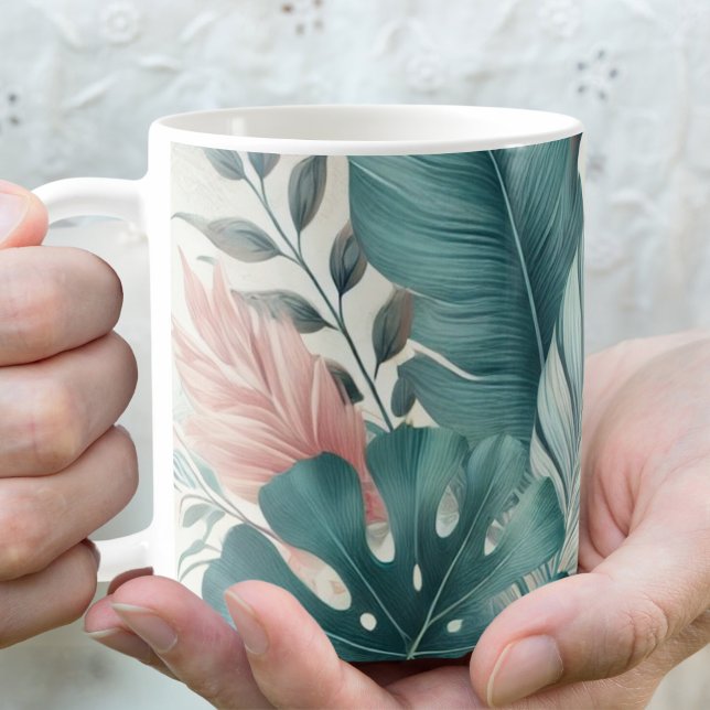 Caneca De Café Tropical Essence Mug (Criador carregado)