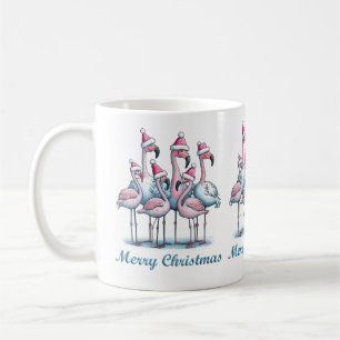 Caneca De Café Tropical Feliz Cama de Natal