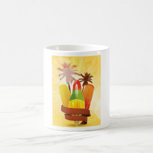 Caneca De Café Tropical Summer Mug
