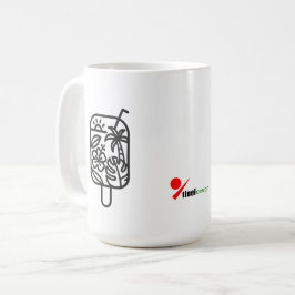 Caneca de Café Tropical Summer Sips | Linha Minima