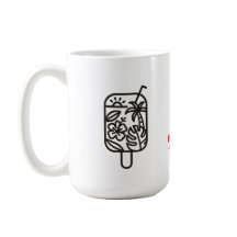 Caneca de Café Tropical Summer Sips | Linha Minima