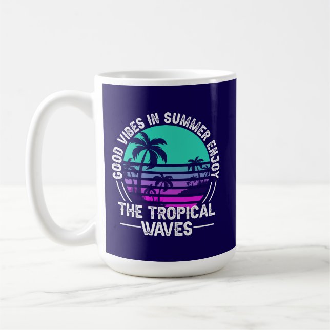 Caneca De Café Tropical Summer Vibes-82646 (Esquerda)