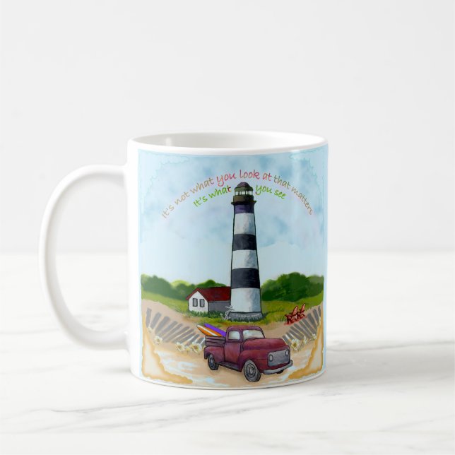 Caneca De Café Truck Choice  Lighthouse (Esquerda)