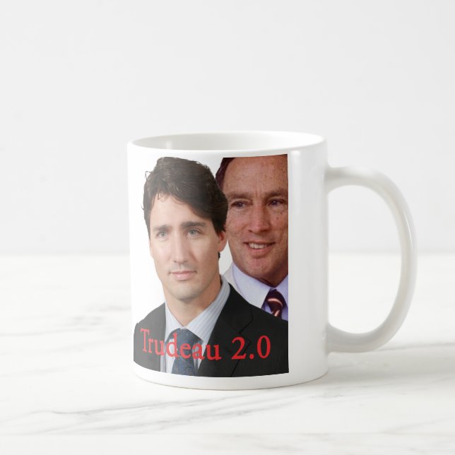 Caneca De Café Trudeau 2.0 (Direita)