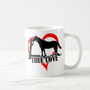 Caneca De Café True Love (Cavalo)