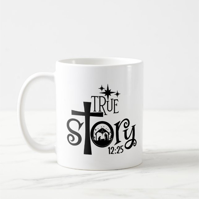 Caneca De Café True Story Manger (Esquerda)