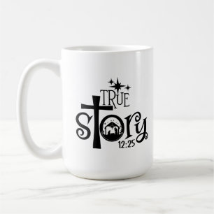 Caneca De Café True Story Manger Coffee Mug
