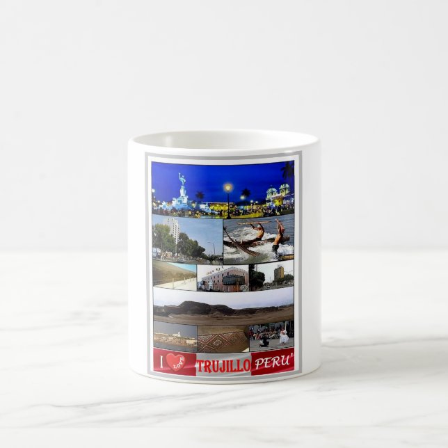 Caneca De Café Trujillo I Love - Peru - (Centro)