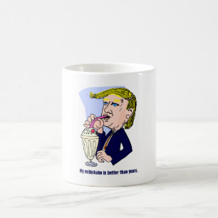 Caneca De Café Trump 2020 - Meu milkshake é melhor que o seu