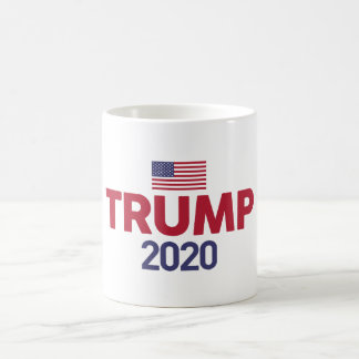 Caneca De Café Trump 2020 US Flag Mug