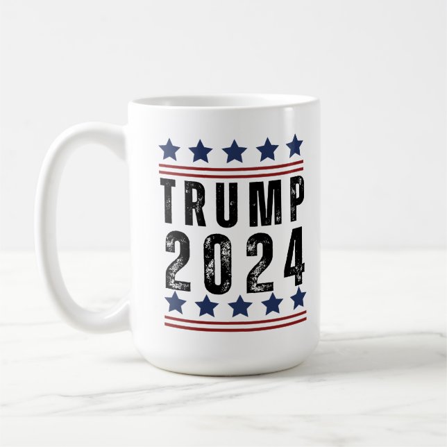 Caneca De Café Trump 2024 (Esquerda)