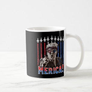 Caneca De Café Trump 2024 4 de Julho Bandeira Americana Patriótic