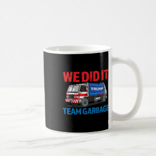 Caneca De Café Trump 2024 Caminhão Engraçado Lixo Nós Fizemos - E