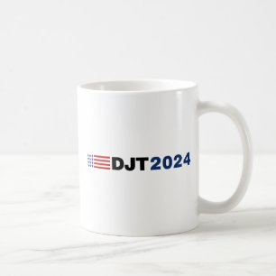Caneca De Café Trump 2024 DJT Coffee Mug