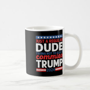 Caneca De Café Trump 2024 Donald Trump Vance Apenas Um Cara Norma