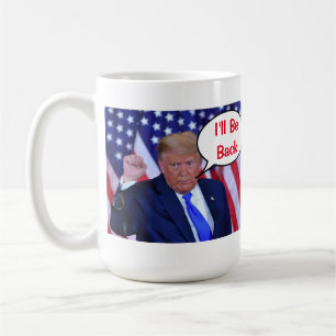 Caneca De Café Trump 2024 Eu voltarei