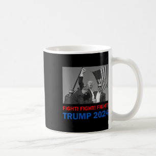 Caneca De Café Trump 2024 Luta Contra O Pum De Donald Trump