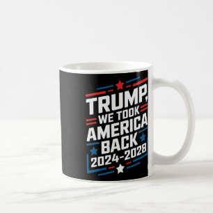 Caneca De Café Trump 2024 Nós Pegamos A Eleição Americana Byck 20
