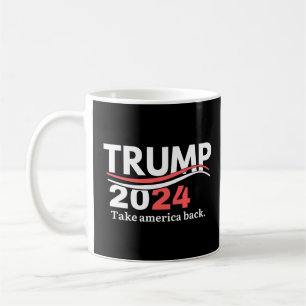 Caneca De Café trump 2024, trump 2024 o retorno, biden não é me