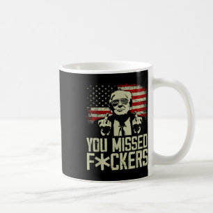 Caneca De Café Trump 2024 Você Perdeu Donald Trump Dedo Médio