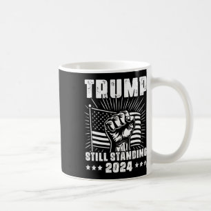 Caneca De Café Trump 2025 Ainda em Pé Bandeira Americana Donald T