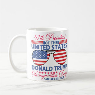 Caneca De Café Trump 47.a posse 2025