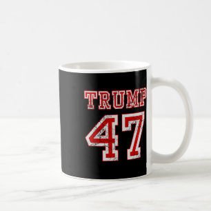 Caneca De Café Trump 47 Eleições 2024 Homens Conservadores Republ