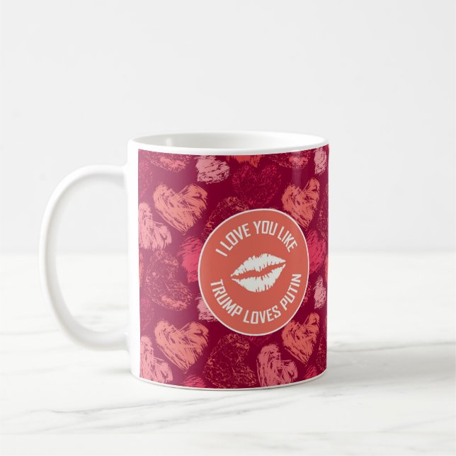 CANECA DE CAFÉ TRUMP AMA PUTIN! (Esquerda)