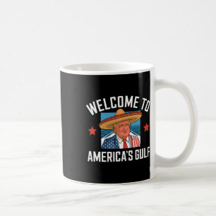 Caneca De Café Trump America's Golfo Funny Trump Presidente Méxic