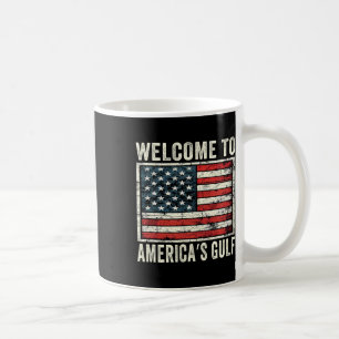 Caneca De Café Trump America's Golfo México Presidente Trump 2025