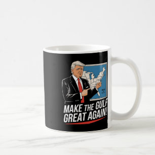 Caneca De Café Trump America's Golfo México Presidente Trump Golf