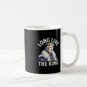 Caneca De Café Trump Antigo Viva o Rei Patriota Americano