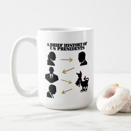 Caneca De Café Trump As Jackass: Uma Breve História Dos President