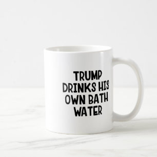 Caneca De Café Trump Bebe Sua Própria Água _1