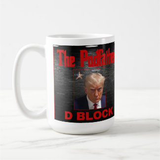 Caneca De Café Trump Booking Fulton County Jail, O Poddad