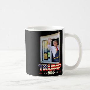 Caneca De Café Trump Com Trabalhador Do Mc Donald Trump Vota No T