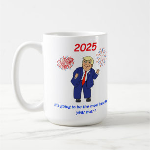 Caneca De Café Trump Dance - Ano Mais Bonito De Todos
