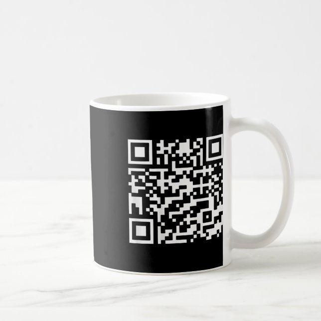 Caneca De Café Trump Dance Troll Qr Presidente Engraçado Trump Da (Direita)