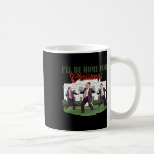 Caneca De Café Trump Dance Trump Eu estarei em casa
