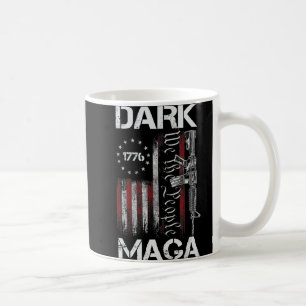 CANECA DE CAFÉ TRUMP DE SUPORTE A MAGA ESCURO ANTIPROIBIDO