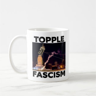 CANECA DE CAFÉ "TRUMP "DERRUBE O FASCISMO""