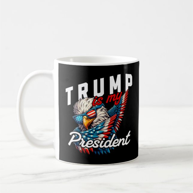 Caneca De Café Trump é meu presidente (Esquerda)