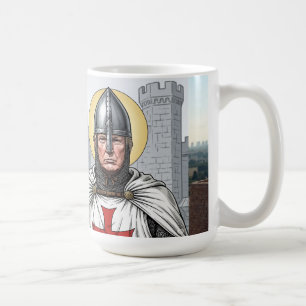 Caneca De Café Trump e os Cavaleiros Templários 