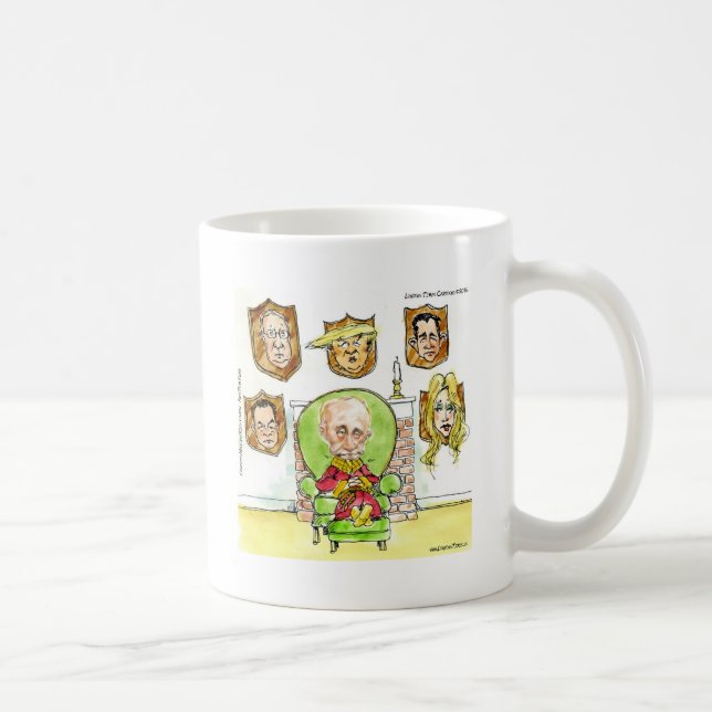 Caneca De Café Trump É Putin No Ritz Presentes (Direita)