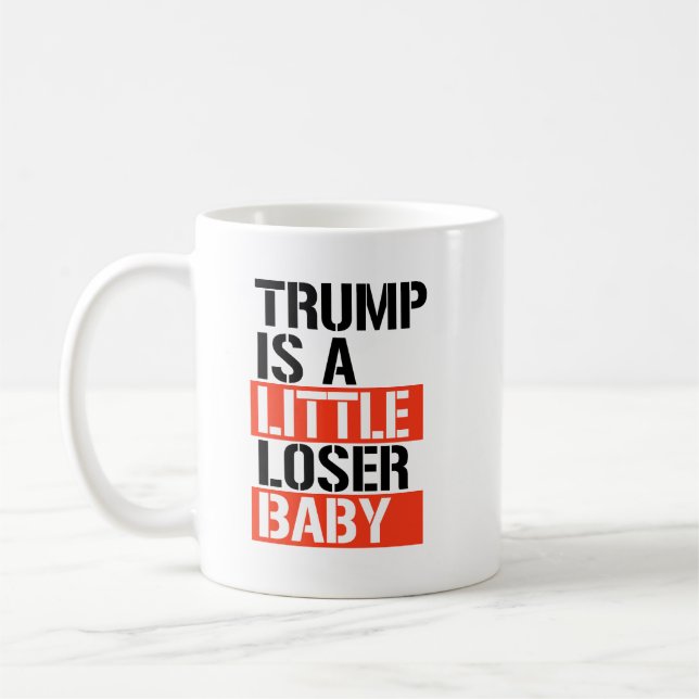Caneca De Café Trump é um perdedor (Esquerda)
