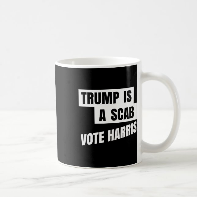 Caneca De Café Trump É Um Voto De Cabra Harris 2 (Direita)