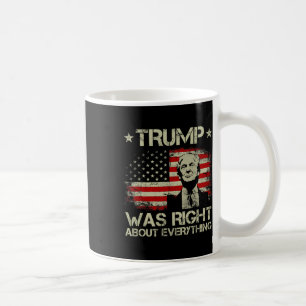 Caneca De Café Trump Estava Certo Sobre Tudo Engraçado Trump Amer