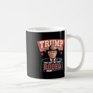 Caneca De Café Trump Este Não É Meu Primeiro Rodeio Cowboy Engraç
